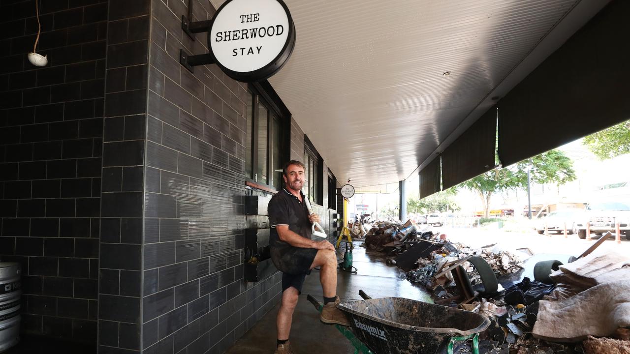 Part owner Andrea Rufo of The Sherwood Stay accommodation in Molesworth St Lismore. Photo: Jason O'Brien