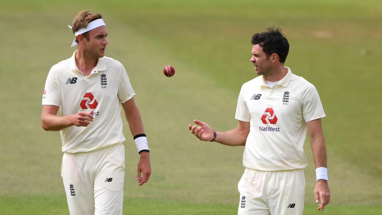 Stuart Broad and James Anderson were not involved in the tests. (Photo by Stu Forster/Getty Images for ECB)
