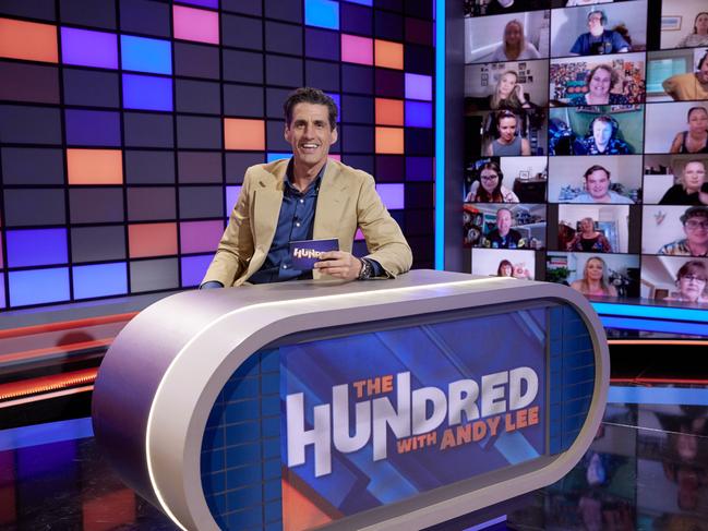 Lee will soon return to The Hundred, where he’ll poll Aussies to discover how many are siding with Meghan and Harry, and how many have hooked up with a relative. Picture: The Hundred.