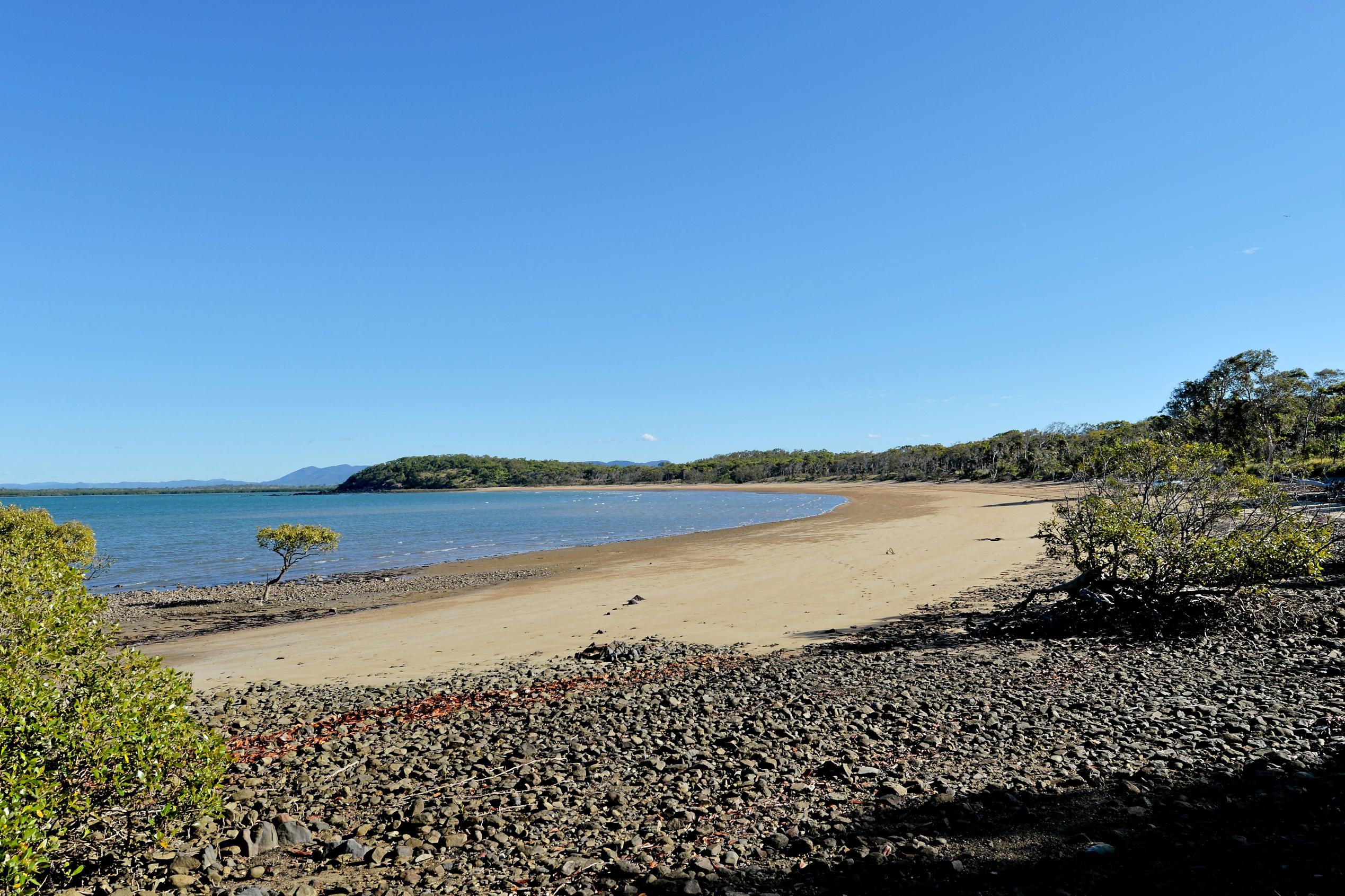 Sarina Beach. Site of proposed development. Picture: Stuart Quinn