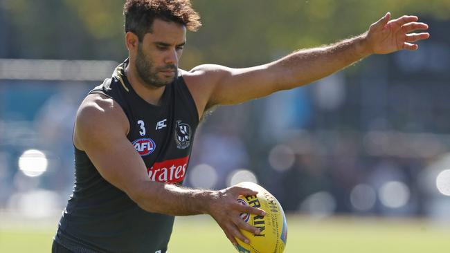 Daniel Wells is injury free and pushing his case for a recall to the Pies’ senior team. Picture: AAP