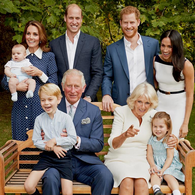 Prince Harry and Meghan Markle’s exit has considerably upped the average age of working royals. Picture: Chris Jackson / Clarence House via Getty Images.