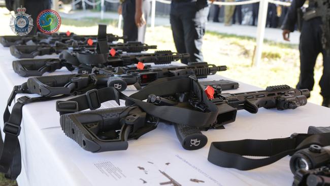 Last November the AFP donated 60 Daniels Defence MK18 rifles as part of a $1.3m aid and trraining program to the Royal Solomon Islands Police Force