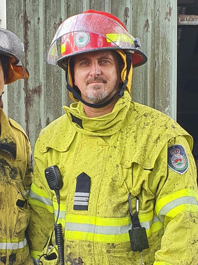 Troy Middlebrook is captain of Cudgen Rural Fire Brigade.