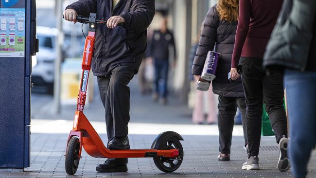 A Neuron e- scooter. Picture: Chris Kidd