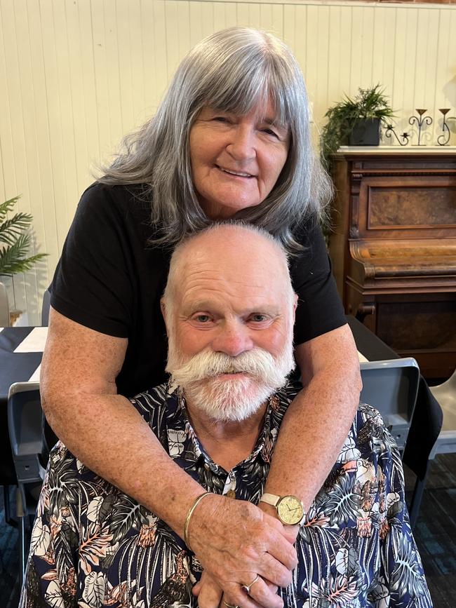 Barbara and David Rugendyke were awarded OAMs for their service to children as a foster carer and for their service to the community. Picture: Supplied.