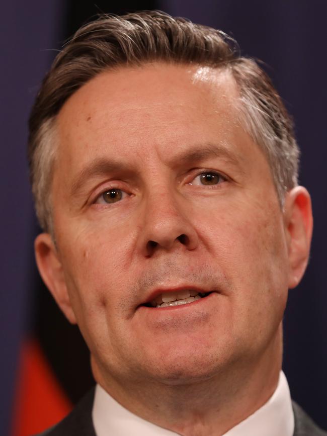 Health and Aged Care Minister Mark Butler. Picture: AAP