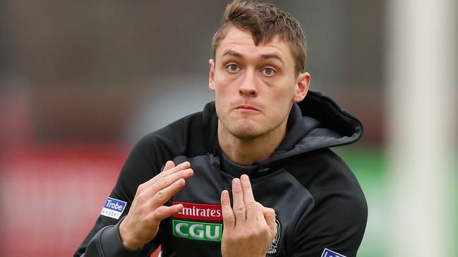 Darcy Moore’s injury curse finally hit in Round 17.