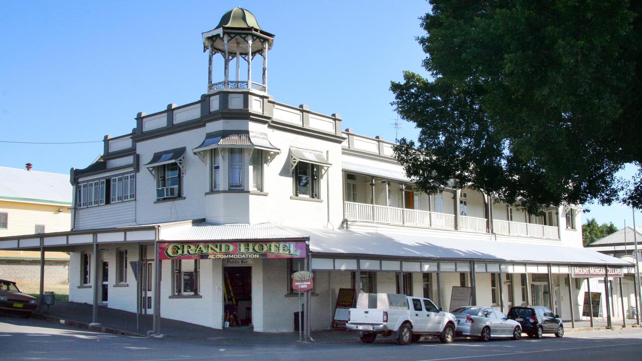 The Grand Hotel, Mount Morgan. Picture: Tamara MacKenzie