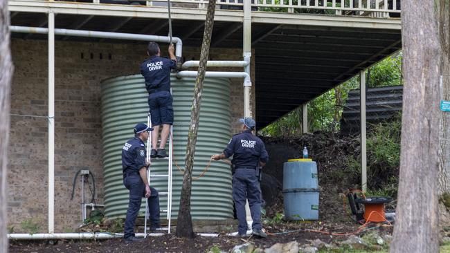 Police at the scene in Kendall. Picture: Liam Mendes