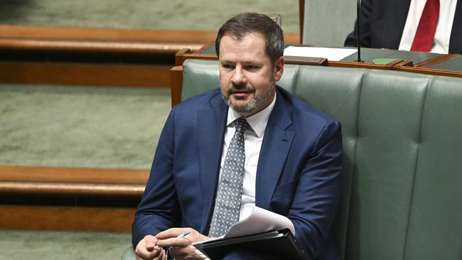 Industry Minister Ed Husic says Washington’s move to sign an executive order governing the safe and responsible use of AI this week could help inform Australia’s response to the unregulated technology. Picture: NCA NewsWire / Martin Ollman​