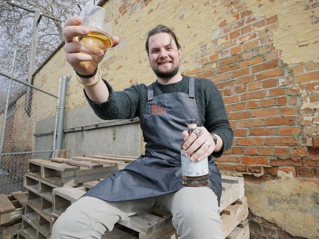 Director of New Norfolk Distillery, Tarrant Derksen – just one of the area’s many attractions. Picture: PATRICK GEE