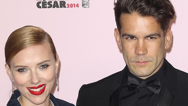 Scarlett Johansson and Romain Dauriac have split after two years of marriage. Picture: Marc Piasecki/Getty Images