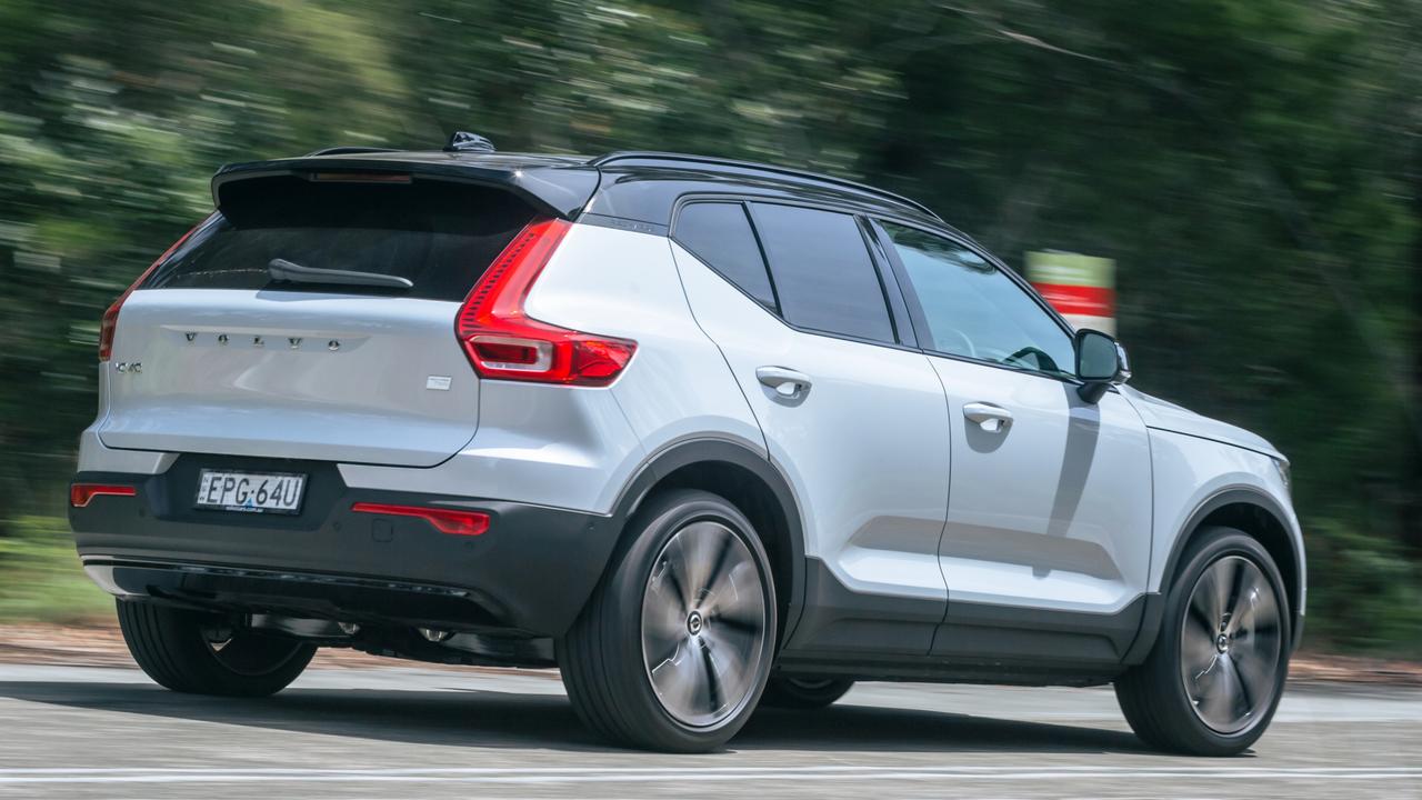Volvo says buyers are embracing EVs in growing numbers. Picture: Thomas Wielecki.