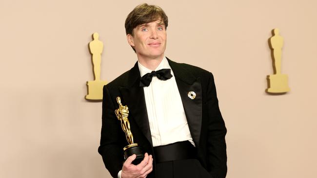 Cillian Murphy won Best Actor in a Leading Role for Oppenheimer at the 2024 Oscars. Picture: Arturo Holmes/Getty Images