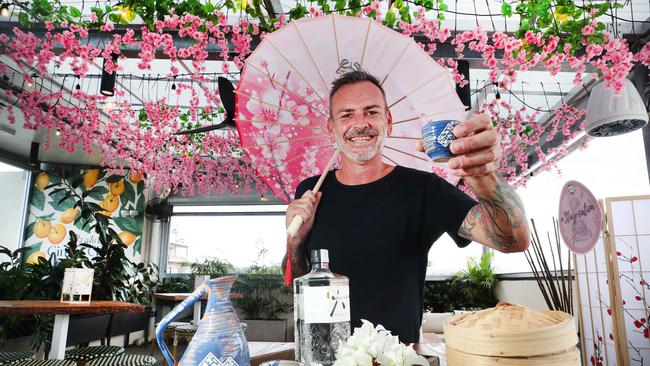 One of the Southern Gold Coast’s most popular eateries, The Collective and venue manager Stewart Mackay, is excited to transform the rooftop into the Coast’s very own Cherry Blossom Festival. Picture Glenn Hampson