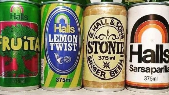 Iconic South Australian soft drink brand Halls is making a comeback in 2023. Picture: Supplied