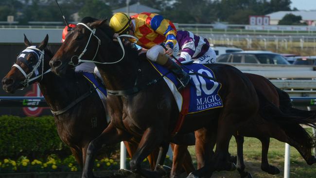 Kebede is untried on a wet track, but is a sister to Panzer Division, who was a stakes winner in Sydney on very heavy ground. Picture: AAP