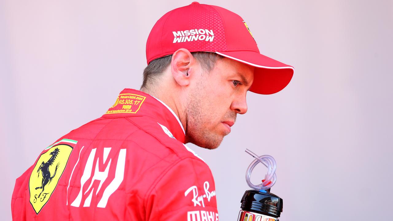 Sebastian Vettel revealed the confusion surrounding his and teammate Charles Leclerc’s strategies. 