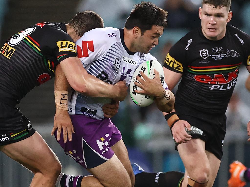 Brandon Smith in action in the NRL Grand Final.