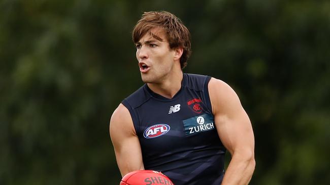 Jack Viney is facing a race against the clock to be fit for Round 1. Photo: Scott Barbour/Getty Images