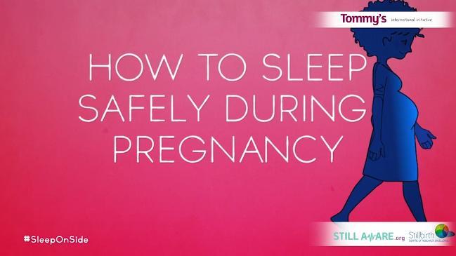 New research shows that sleeping on your side can help prevent stillbirths.
