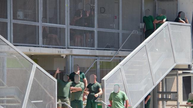 Inmates at South Coast Correctional Centre. Picture: Madeline Crittenden