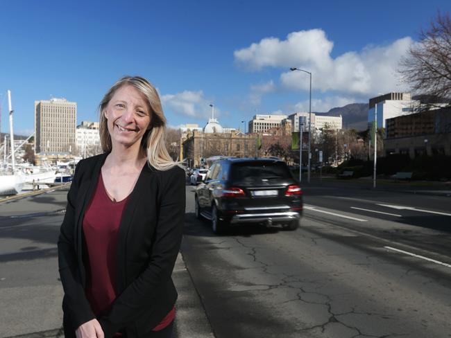 RACT executive general manager Stacey Pennicott says a long-term vision for Hobart’s traffic is needed. Picture: LUKE BOWDEN