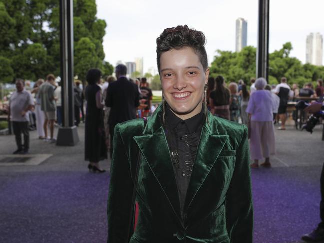 Kaia Meecham at the Coomera Anglican College Formal at HOTA. Picture: Marcelo Lang.