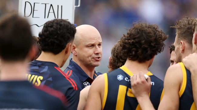 Crows coach taking active role in healing camp wounds