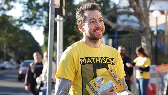 James Mathison when he ran in 2016.