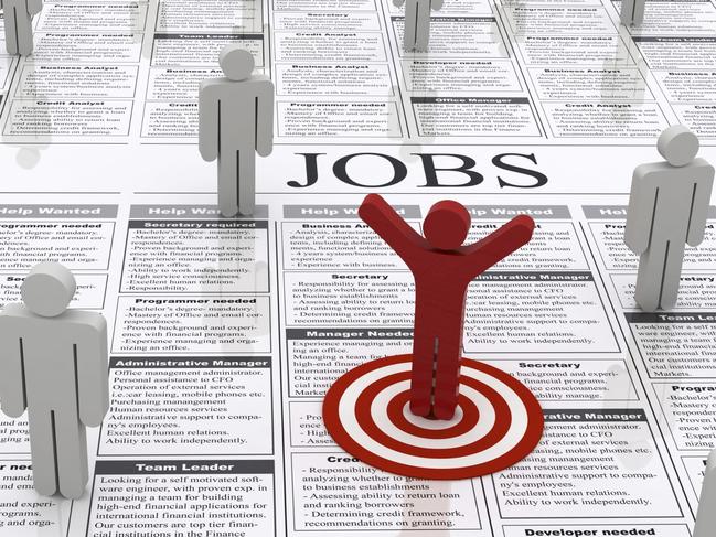 Job Search newspaper employment pages