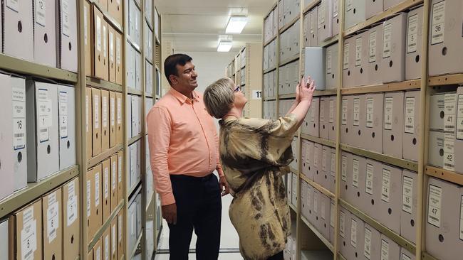 Each year Library and Archives NT releases cabinet decisions from 30 years before. Picture: Darcy Fitzgerald