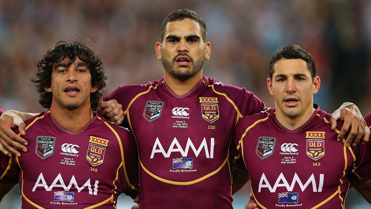Billy Slater found room for long-time teammates Johnathan Thurston and Greg Inglis in his all-time Maroons side.