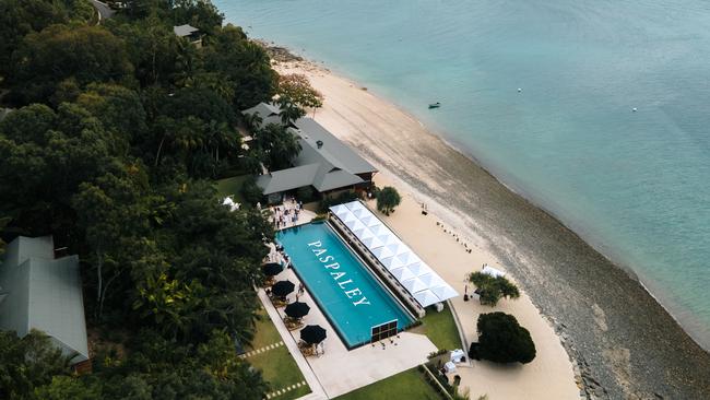 Paspaley's Luncheon seen from above. Picture: supplied