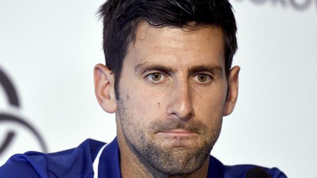 Novak Djokovic is heading to Australia but he’s no guarantee to play in the year’s first grand slam.
