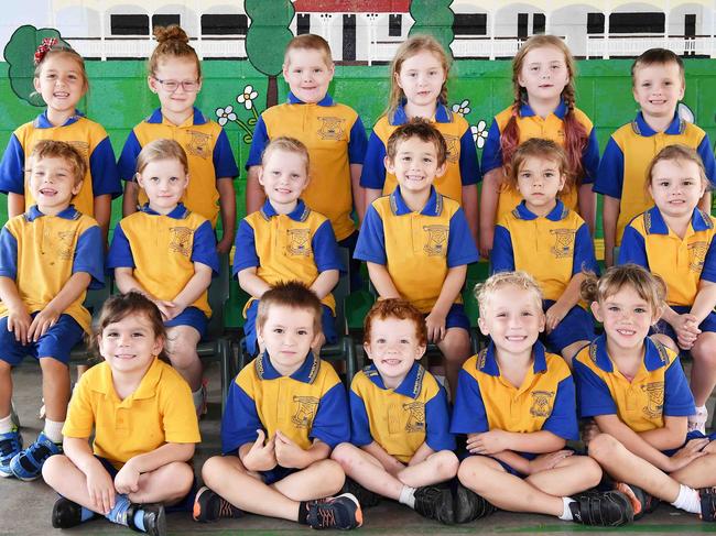 Maryborough Central State School Preps. Picture: Patrick Woods.