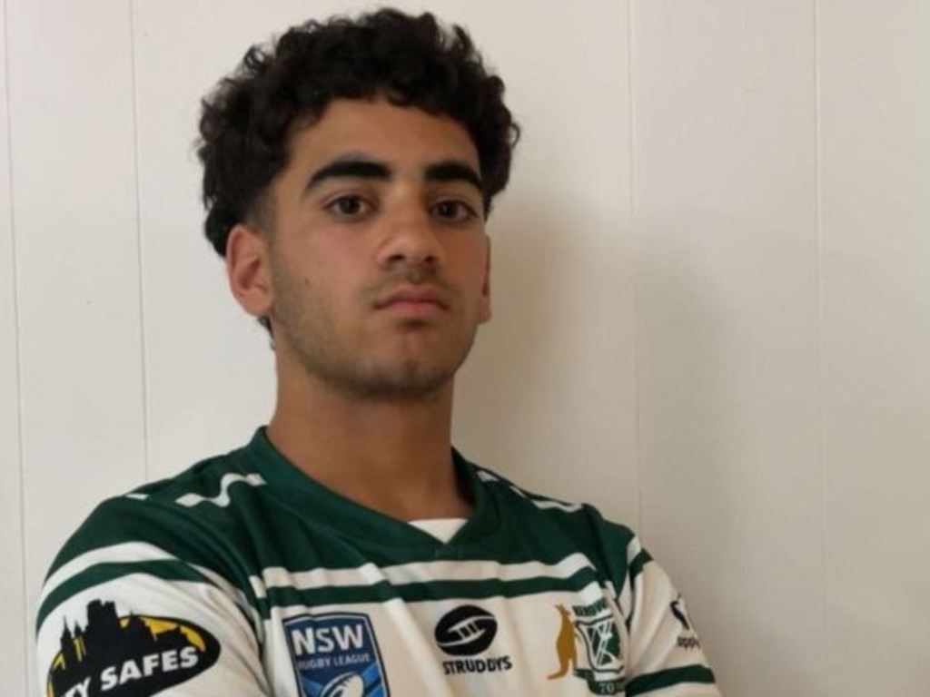 Lionel Makhoul of the Mediterranean U16s at the Harmony Nines. Picture: Contributed