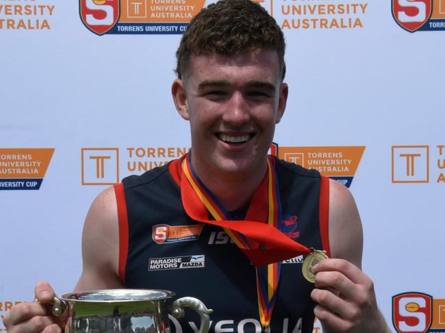 Nathan Hearing during his time with Norwood. Picture: SANFL