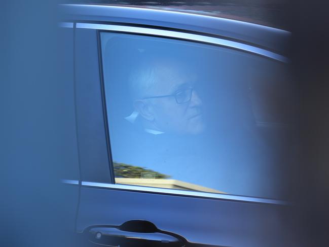 27/06/2019. Former Prime Minister Malcolm Turnbull arrives to his home in Point Piper, Sydney. Britta Campion / The Australian