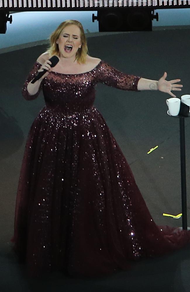 Adele’s mammoth Australian tour heads to Sydney this weekend. Picture: Jack Tran