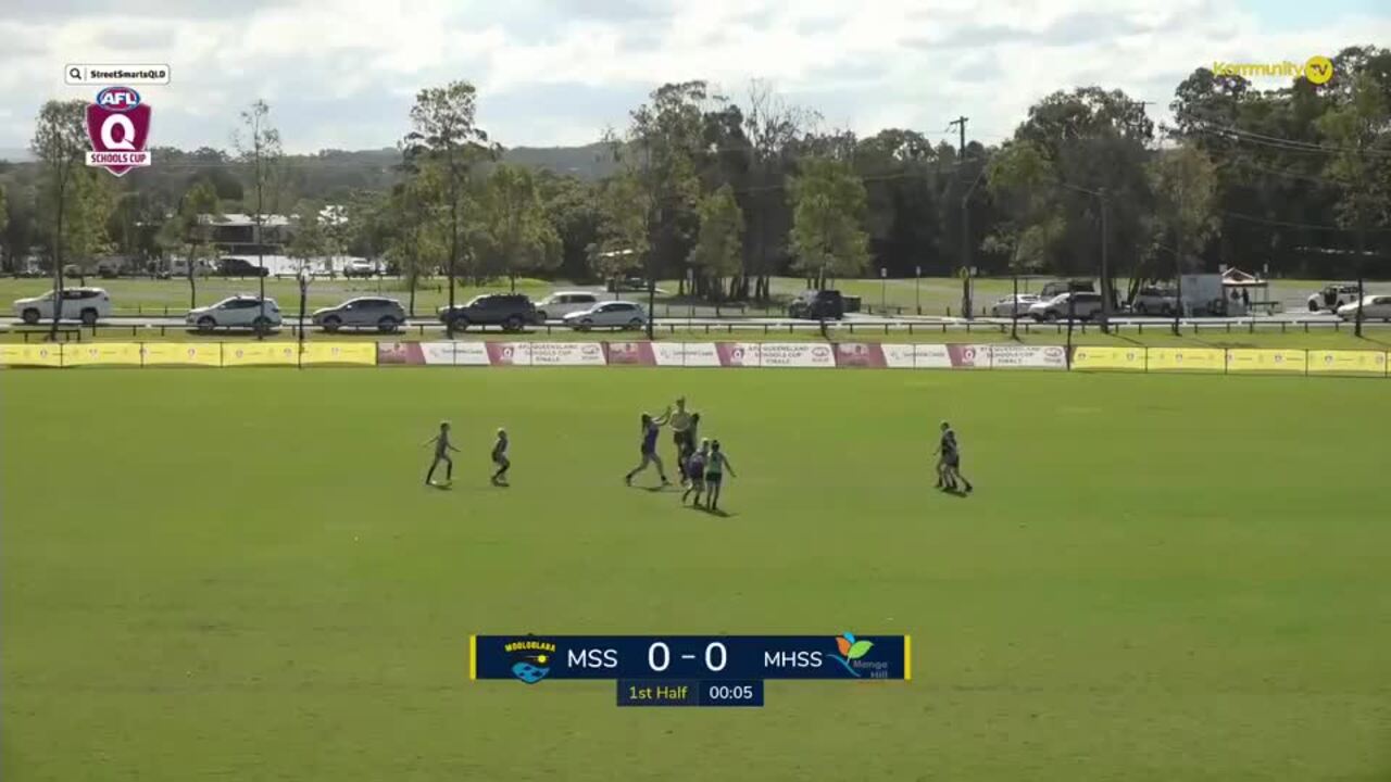 Replay: Mooloolaba SS v Mango Hill SS - 2024 AFLQ Schools Cup State Finals Day 1