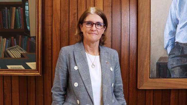 15/9/23: Incoming RBA Governor Michele Bullock at the RBA offices in Martin Place. John Feder/The Australian