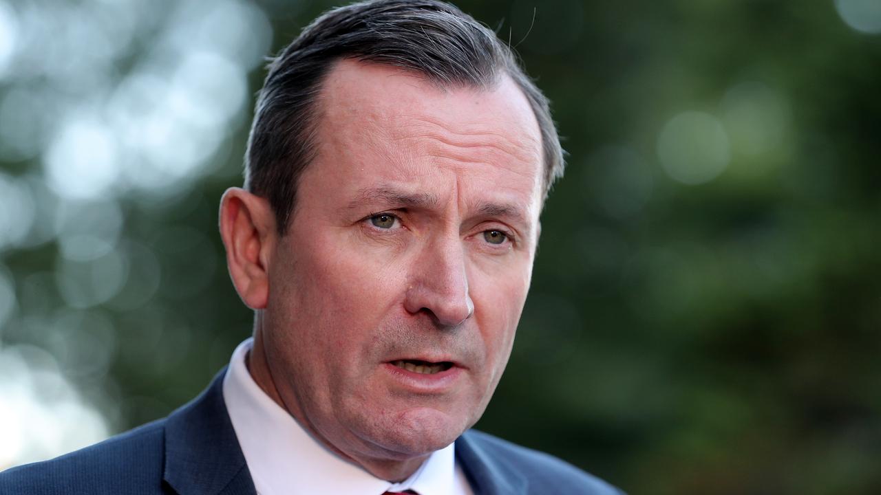 WA Premier Mark McGowan says Australia is on high alert. Picture: AAP Image/Richard Wainwright