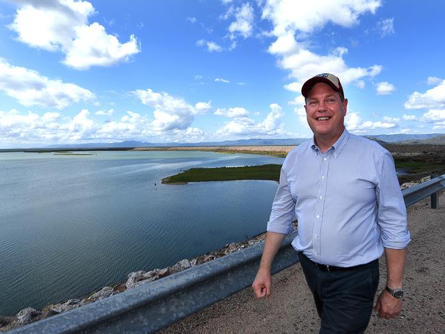 Queensland LNP leader Tim Nicholls is seen at the Ross River Dam in Townsville. Picture: AAP Image/Dave Hunt