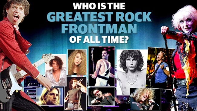 Greatest rock frontmen of all time | Herald Sun