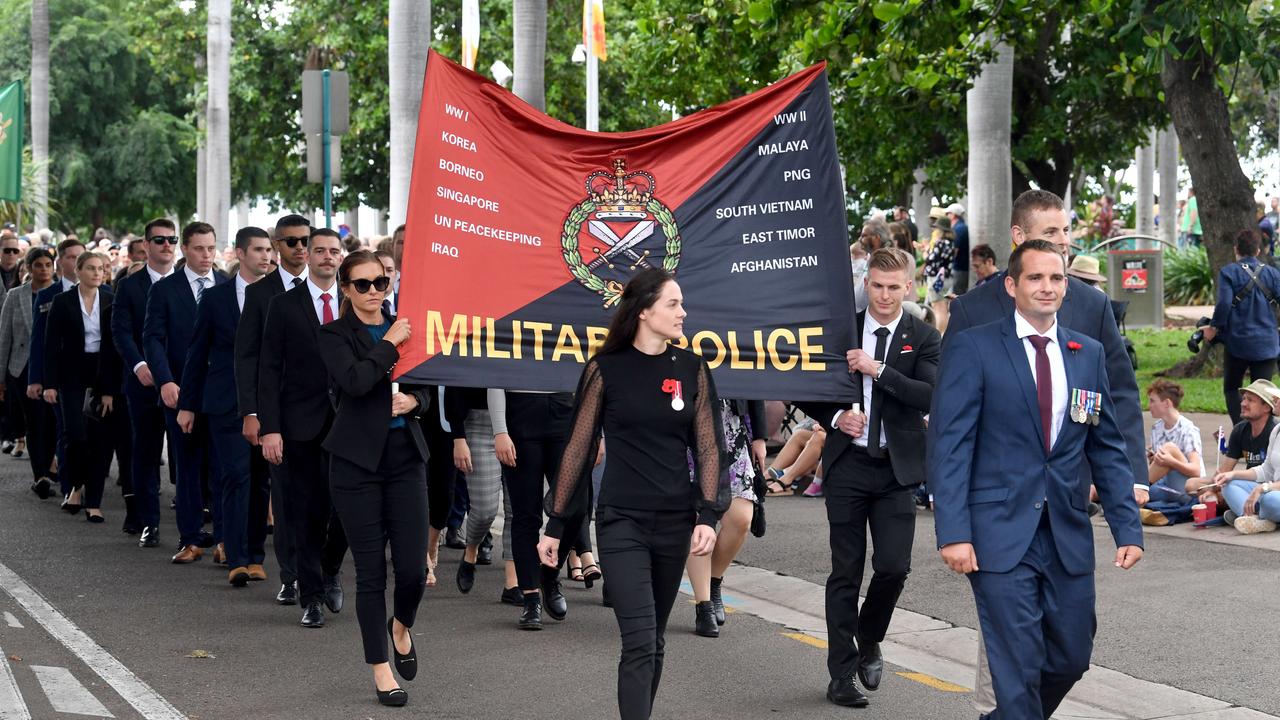 Townsville Anzac Day parade photos at Thuringowa and The Strand