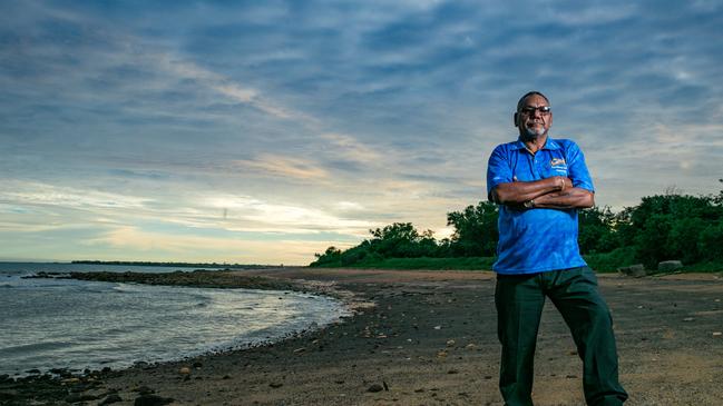 Northern Land Council chairman Dr Bush-Blanasi. Picture: Glenn Campbell