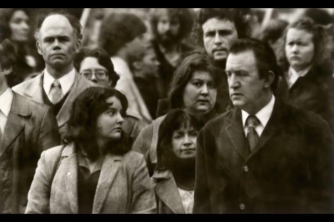 <p>Bill Henson's pictures, shot 30 years ago in Melbourne with a telephoto lens, produce feelings of alienation and detachment. From his untitled 1980-82 series of faces in the crowd. At the NGV International, Melbourne, until March 4. <a href="http://www.theaustralian.com.au/news/arts/i-spy/story-fn9n8gph-1226271789081">FULL STORY</a></p>