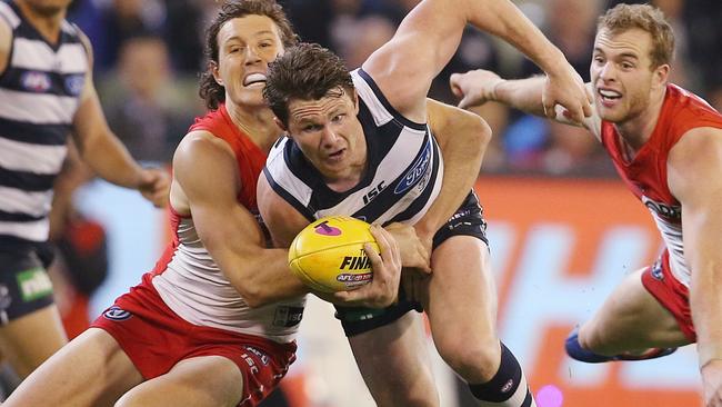 Patrick Dangerfield hoped to be playing in a grand final. Picture: Michael Klein